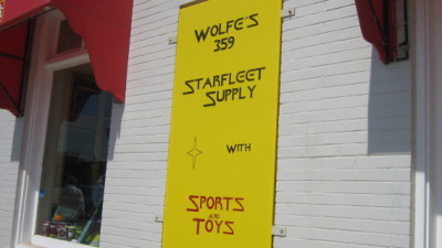 A Store Sign